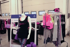 Burn Activewear for the first time at #theADmovement