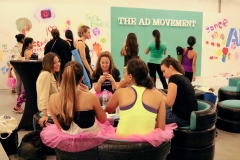 The tutu crew enjoying meaningful conversations with #endsmalltalk